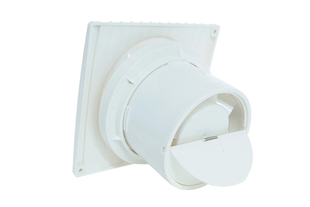 ASPIRATORE DA MURO PER FINESTRA VENTILATORE VENTOLA ASPIRA FUMO ODORI BAGNO 15W