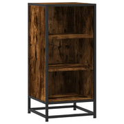 Credenza | Madia | Buffet da pranzo | Armadio da pranzo Rovere Fumo 35,5x35x76 cm in Truciolato