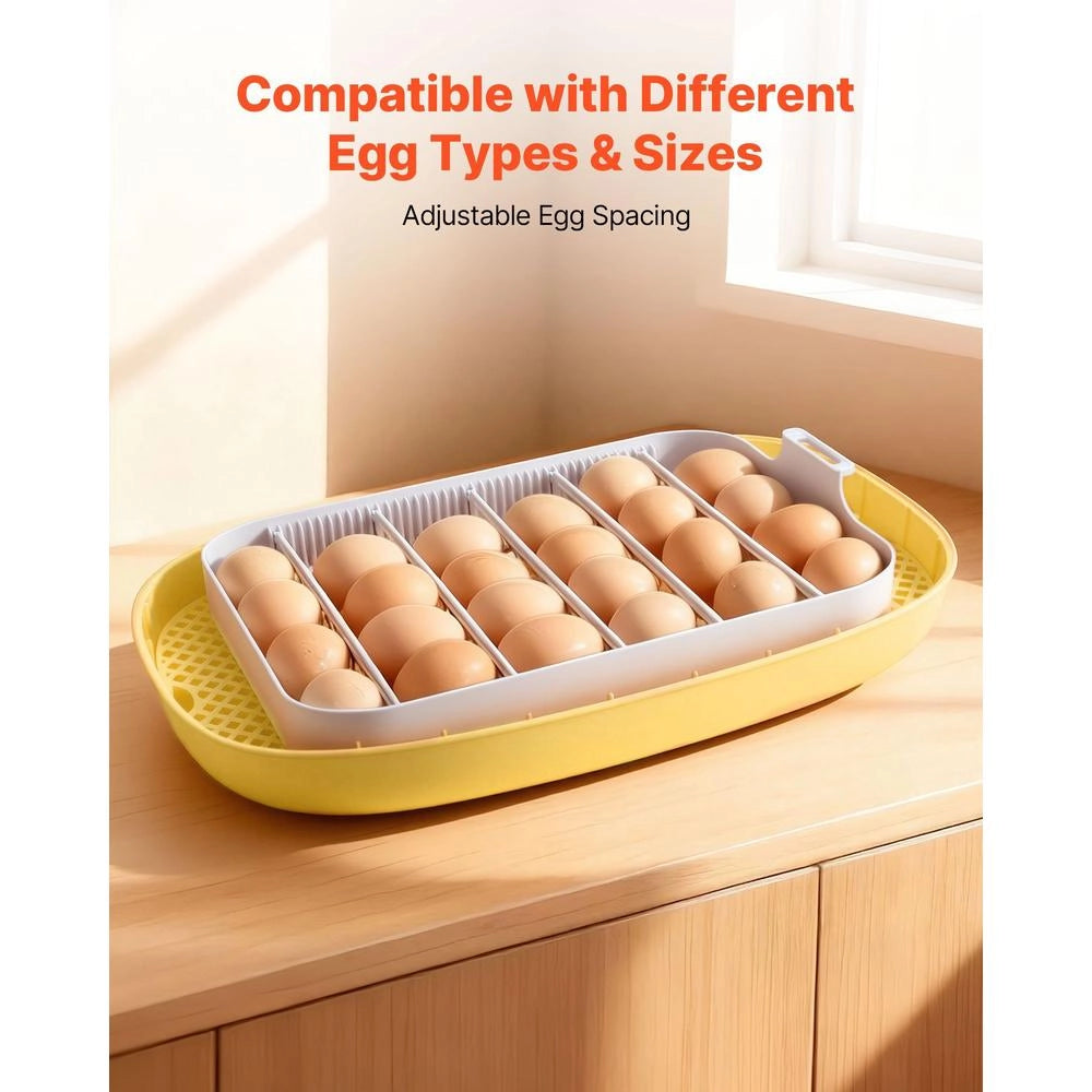 Fully Automatic 24-egg Incubator With Egg Turner, Temperature And Humidity Control, For Hatching Chicks, Ducks, Geese, And Quail.