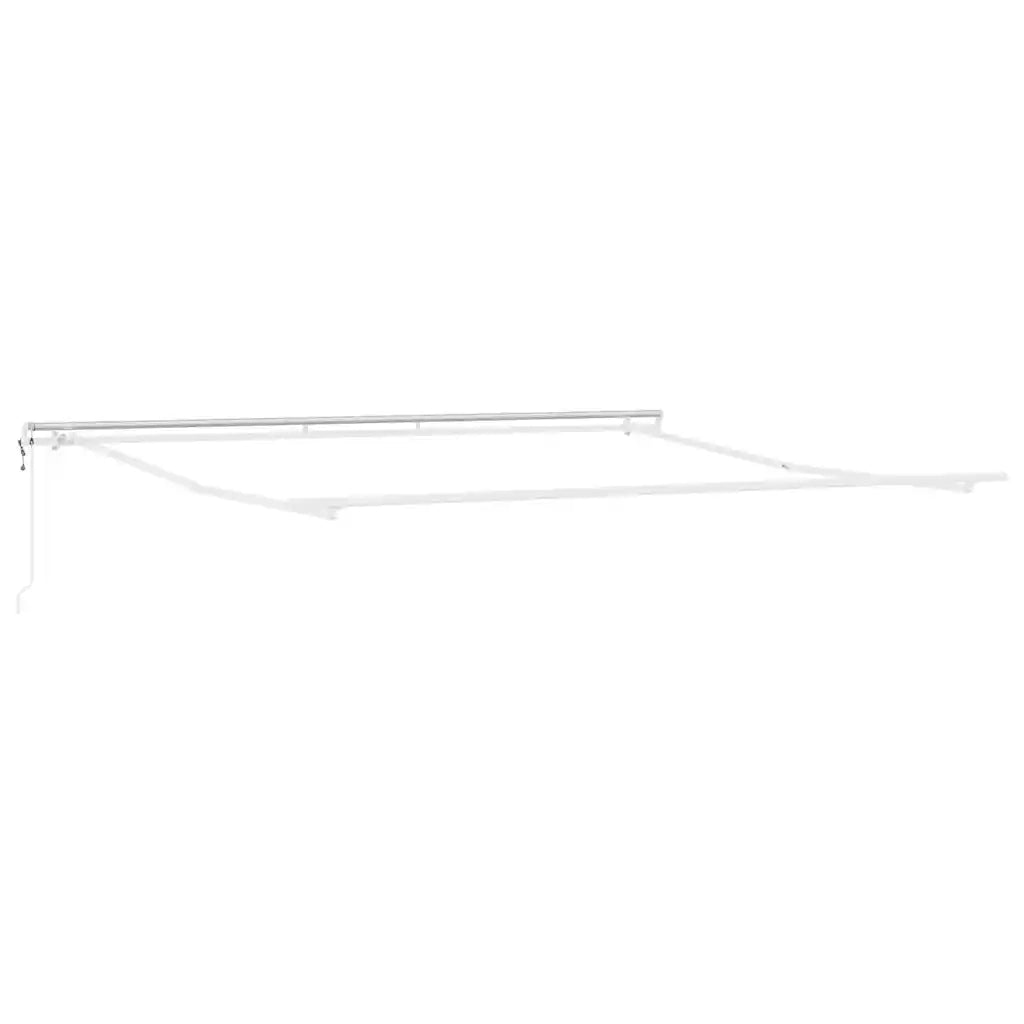 Struttura della tenda Bianco 400 × 350 cm Alluminio