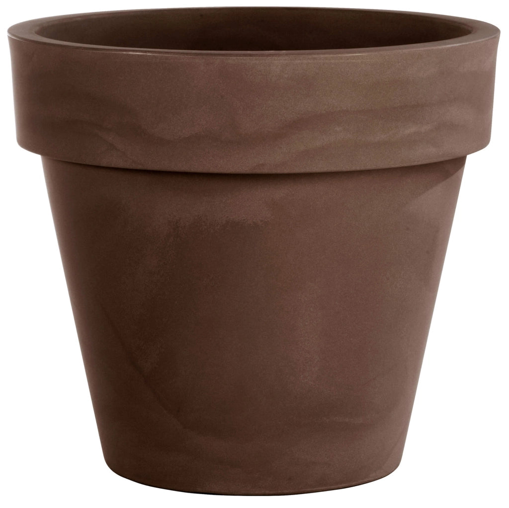 Vaso Ø80x72 cm in Polietilene Standard One 80 Bronzo