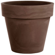 Vaso Ø80x72 cm in Polietilene Standard One 80 Bronzo