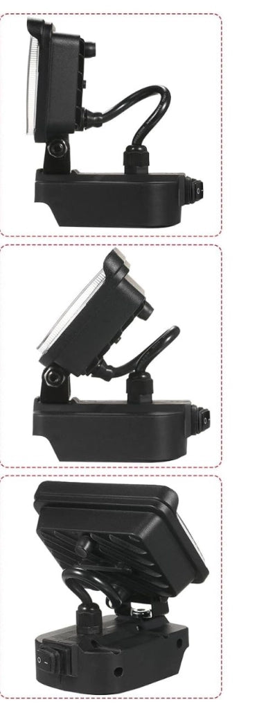 Lampada da Lavoro Faro Portatile Led Ricaricabile illuminazione esterna MLS0608