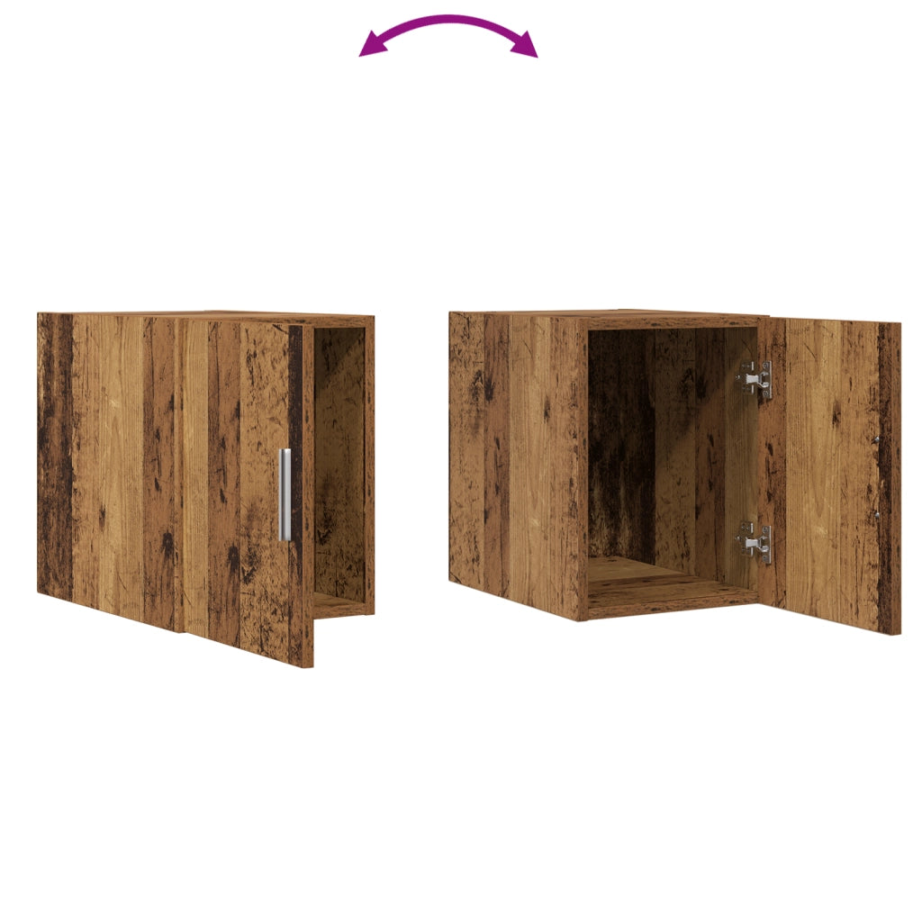 Armadio da Muro Legno Vintage 30x42.5x40 cm Legno Ingegnerizzato