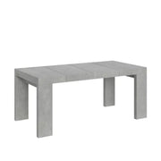 Tavolo allungabile 120/224x90 cm Roxell Premium colore cemento