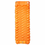 Materasso Campeggio Autogonfiabile Cuscini 1 Persona Arancio CFW5060810