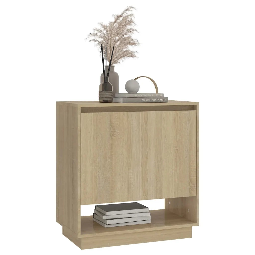 Credenza Rovere Sonoma 70x41x75 cm in Truciolato 809542