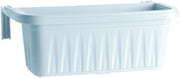 Bama FIORIERA RETTANGOLARE RONDINE Col. Bianco cm. 50x20x18,5 h