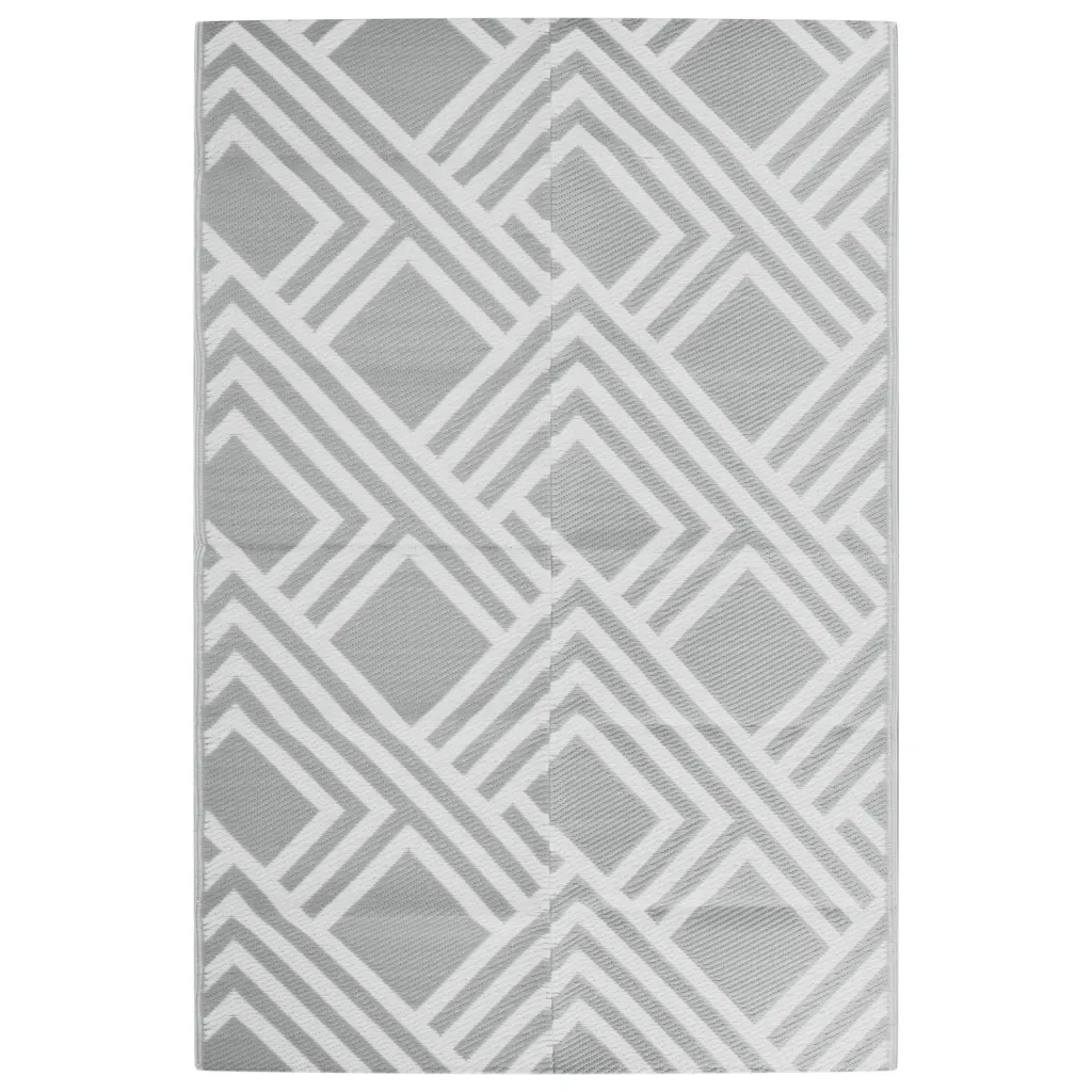 Tappeto da Esterni ARAKIL Grigio 120x180 cm in PP CFW4350051
