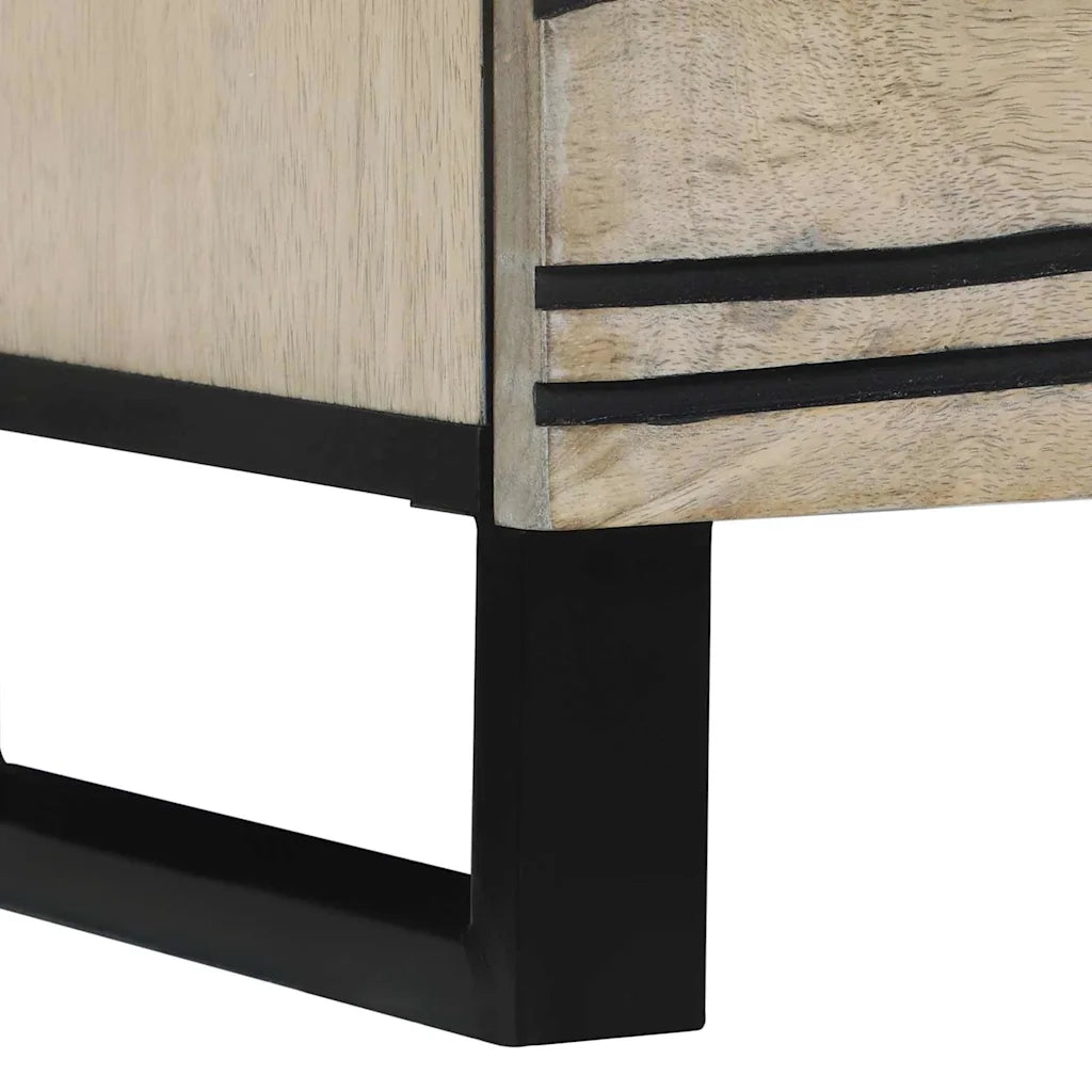 vidaXL Armadi e Supporti per Storage di Media Bianco e Nero