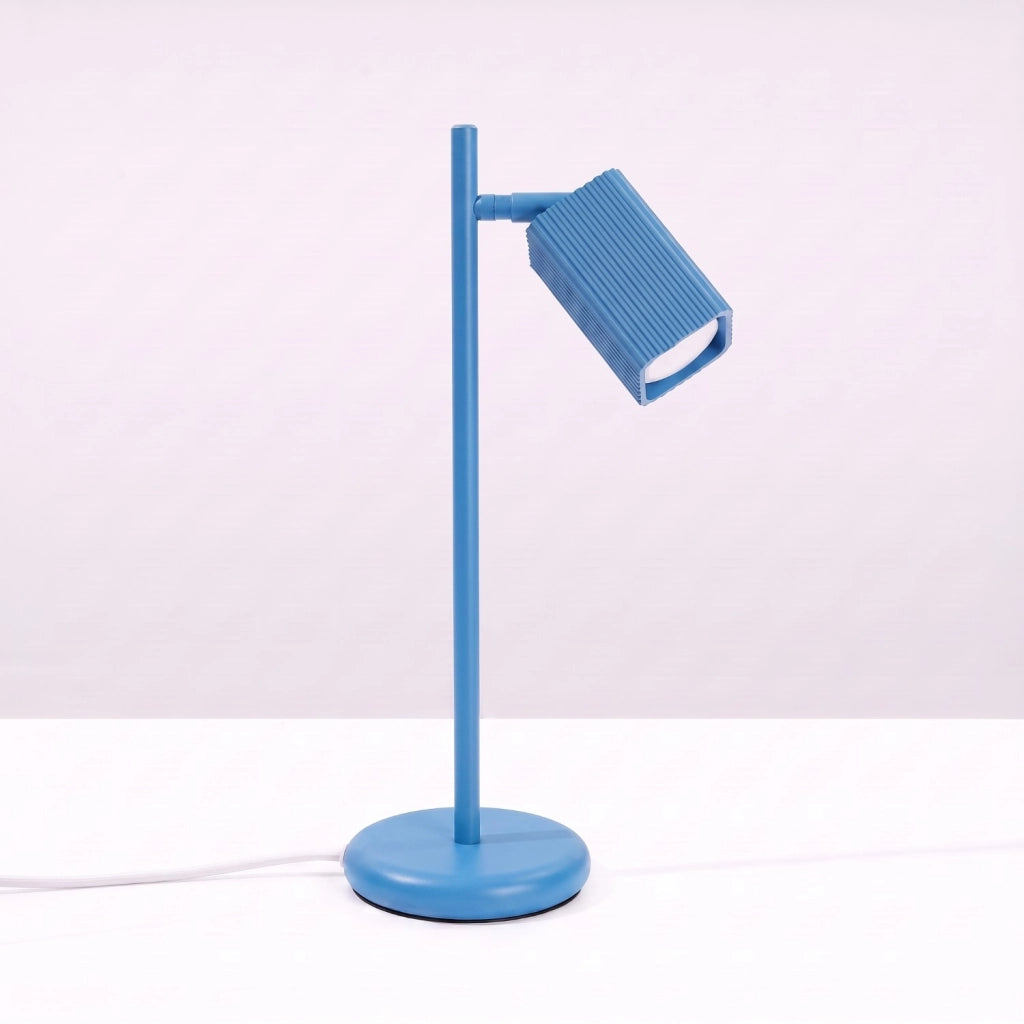 Lampada da tavolo RAYO azzurra