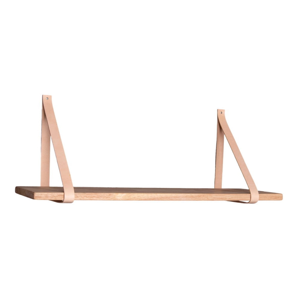 Mensola Gilbert, Marrone, Legno, 20x120x2 cm