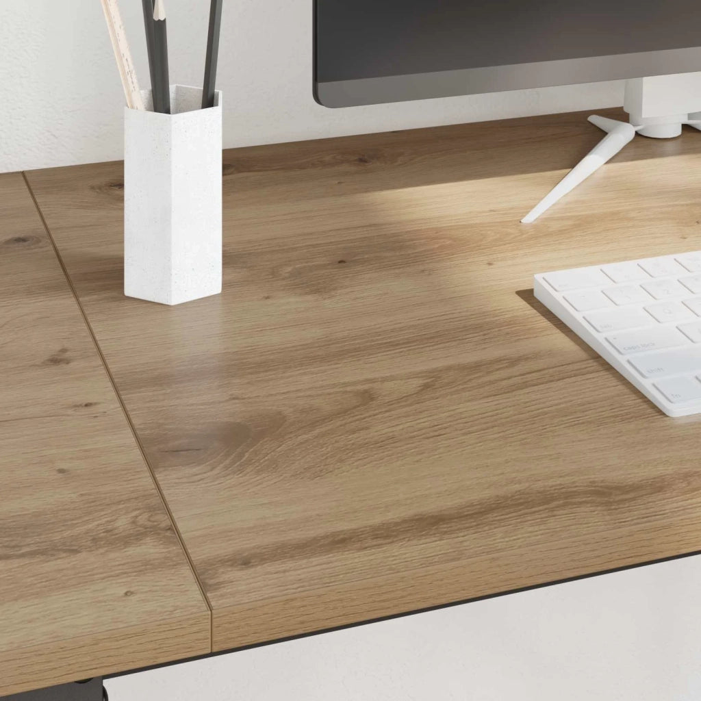 Scrivania Rovere artigianale 120 x 50 x 75 cm Legno multistrato