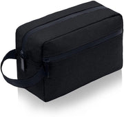Toilette per Uomo Grande, Toilette per Donna Grande, Toilette per Uomo, Borsa Cosmetica con Cerniera Doppia, Ristrettoilette per Accessori di Toilette