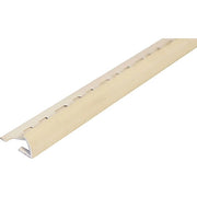 PROFILO JOLLY ECOROND ARCANSAS - PVC BEIGE MM  8X21,5 H.CM 250- 10 pezzi