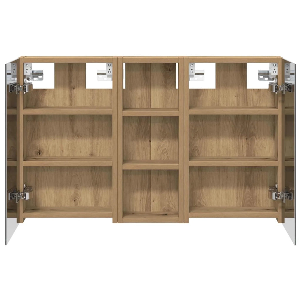 Set di Armadi da Bagno con lo scaffale 3 pcs 80 x 10,5 x 50 cm 3403655