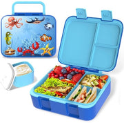 Bento Lunchbox con Diversi Compartimenti per Bambini e Adulti