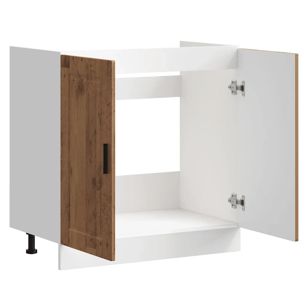Mobile base lavello Porto Legno Vecchio 80x46x81,5cm Truciolato
