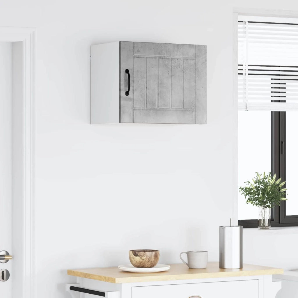 Armadietto a muro LUCCA Grigio Cemento 50 x 31 x 40 cm