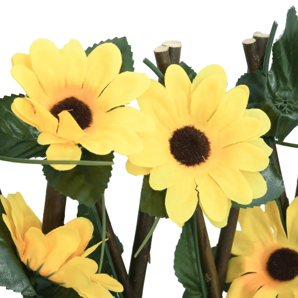 Traliccio Edera Artificiale Espandibile Giallo 180x60 cm CFW8580482