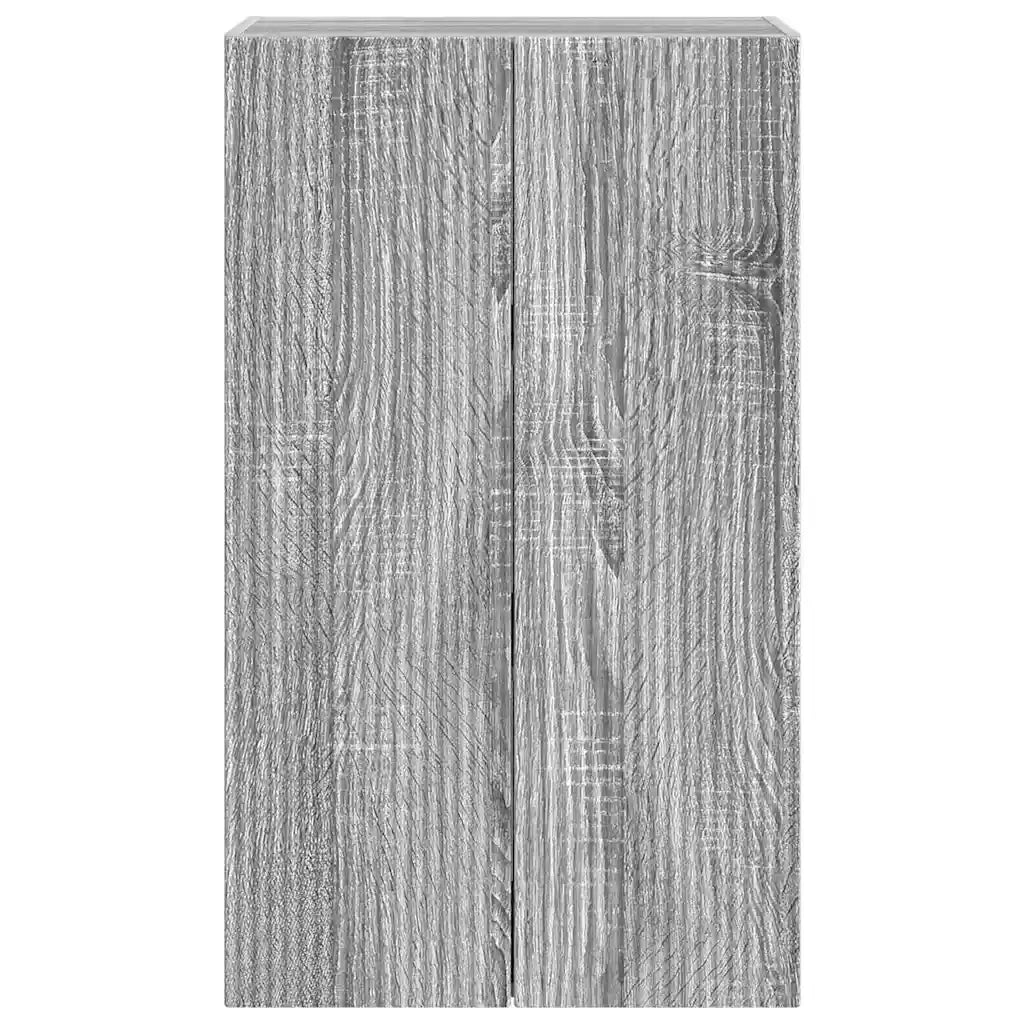 Mobile TV da parete Grigio Sonoma 59,5 x 31 x 100 cm 892375