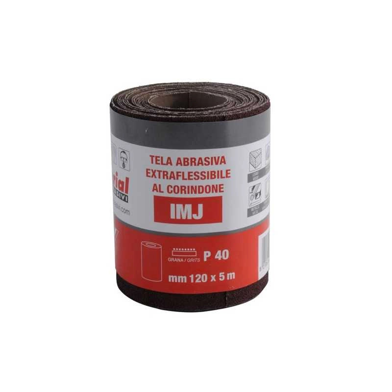 Tela Smeriglio Resinata Rt 120 m 5 Gr 100 Imperial
