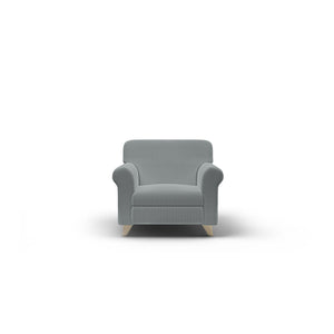 Copridivano Elasticizzato 3 Posti in Poliestere Iris Grigio Chiaro