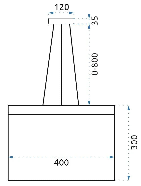 Lampada Da Soffitto Led App890-cp Chain