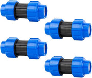 Connettore MDPE a vite per allungamento di tubi 25 mm - Facile da installare senza strumenti