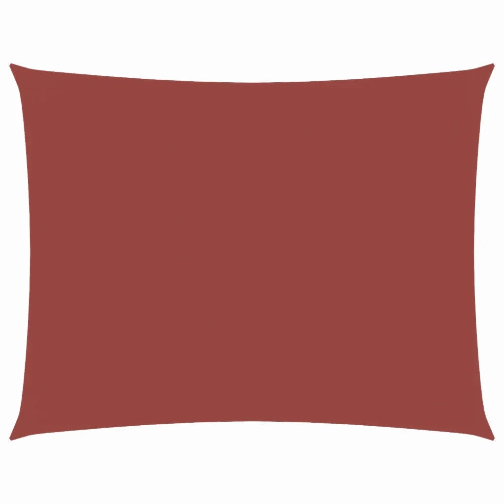 Parasole a Vela Oxford Rettangolare 4x6 m Terracotta 42309