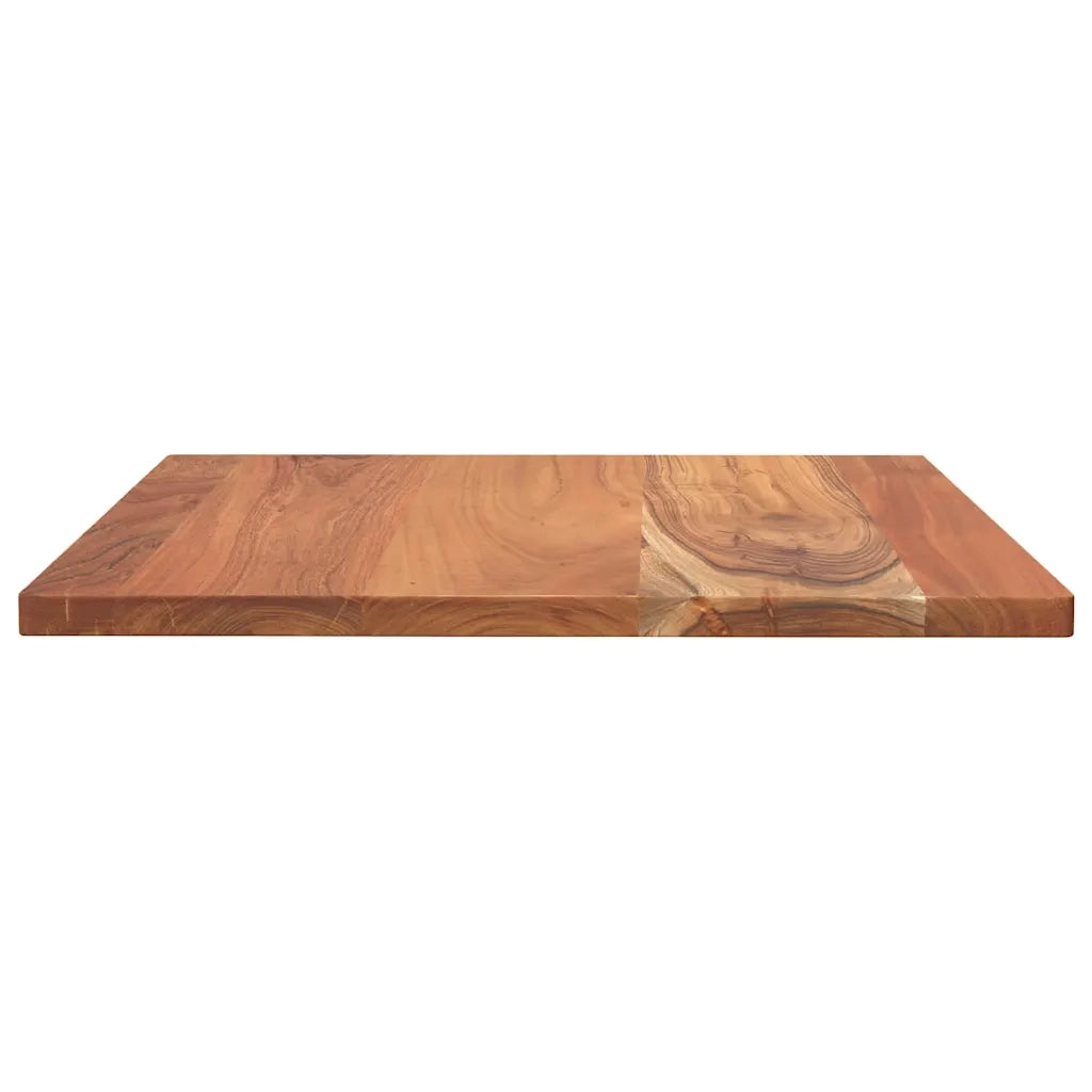Piano per Tavolo 50x50x2,5 cm Quadrato Legno Massello di Acacia