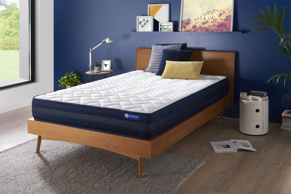 Materasso matrimoniale Actiflex tech 140x210cm - Spessore : 24cm - Molle insacchettate e memory foam - Molto rigido