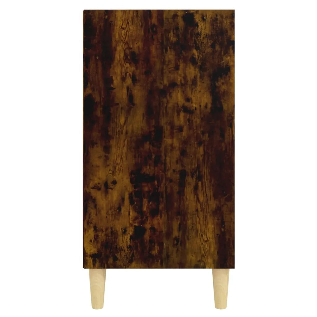 Credenza Rovere Fumo 57x35x70 cm in Truciolato 813188
