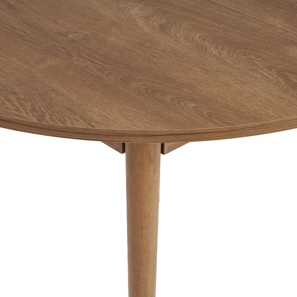 Bee, Tavolo Allungabile Allungabile, 100x100x75h cm Marrone Quercia