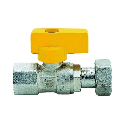 RUBINETTO A SFERA PER GAS DIRITTO FEMMINA- 1/2 x 1/2  DN 15- ENOLG- pezzi 1