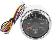 Misuratore di temperatura acqua, Universale 52 mm Misuratore di temperatura acqua IP67 Impermeabile 1600‑22Ω Indicatore di temperatura acqua per Barche, Camper (nero) Altri strumenti