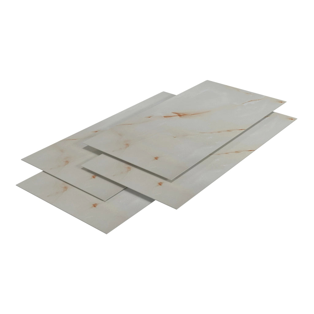 Set Bladel di 16 Pannelli Decorativi in PVC per Parete - Effetto Marmo Jade Marble [neu.haus]