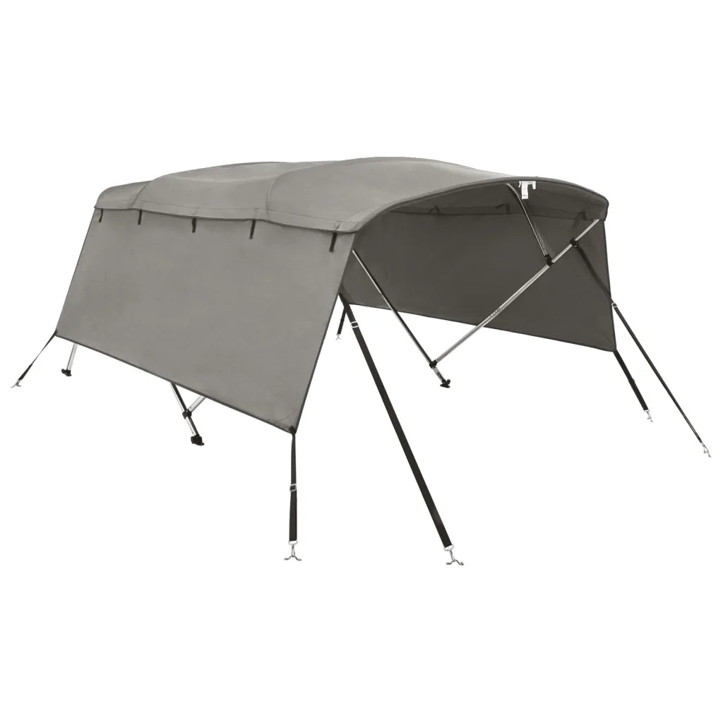 Bimini di Prua con Pareti Laterali 4 Archi 243x(185-198)x137cm 94835
