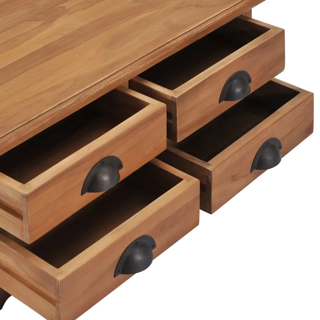 Tavolino da Salotto 68x68x30 cm in Legno Massello di Teak 286274