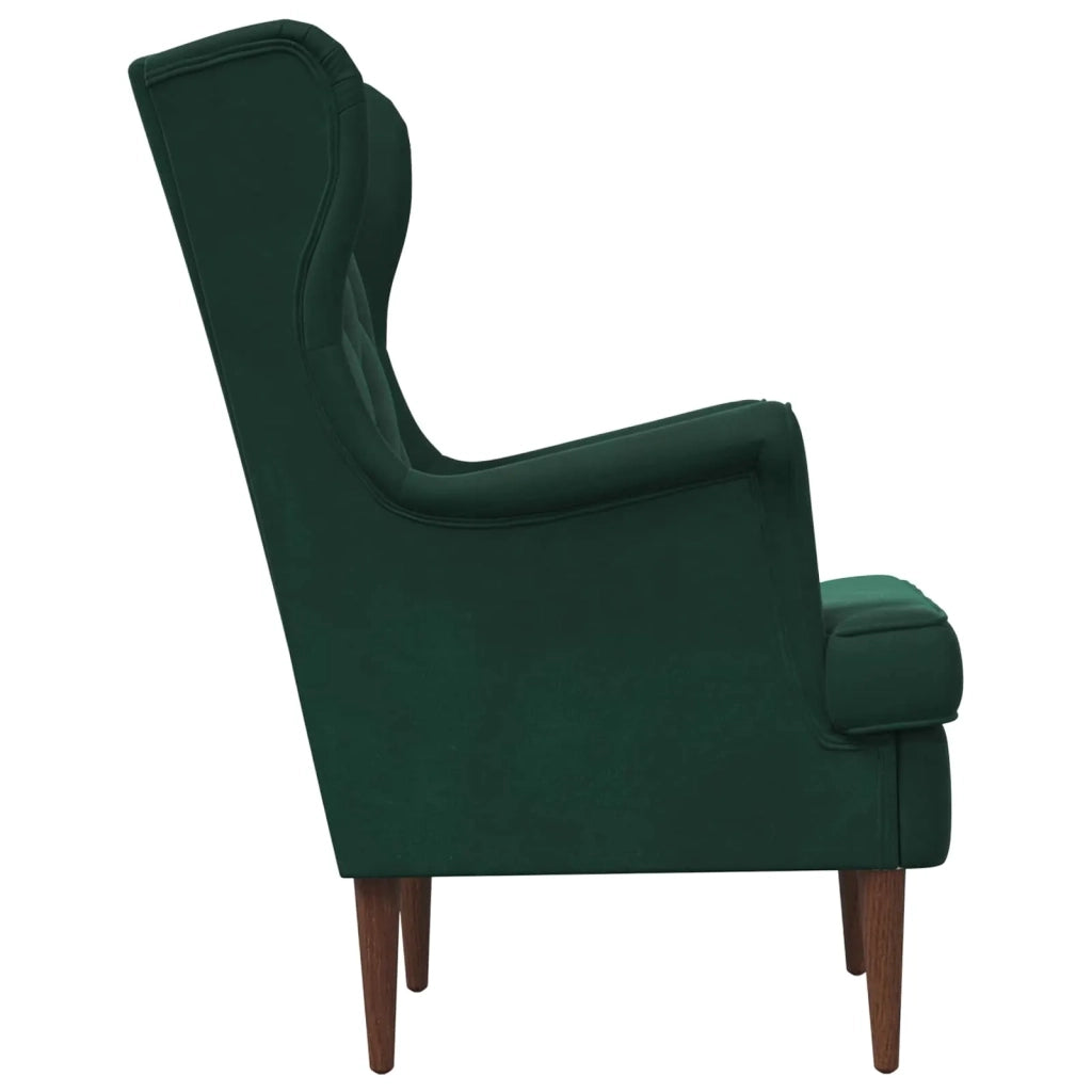 poltrona Verde Scuro Velluto 42029909