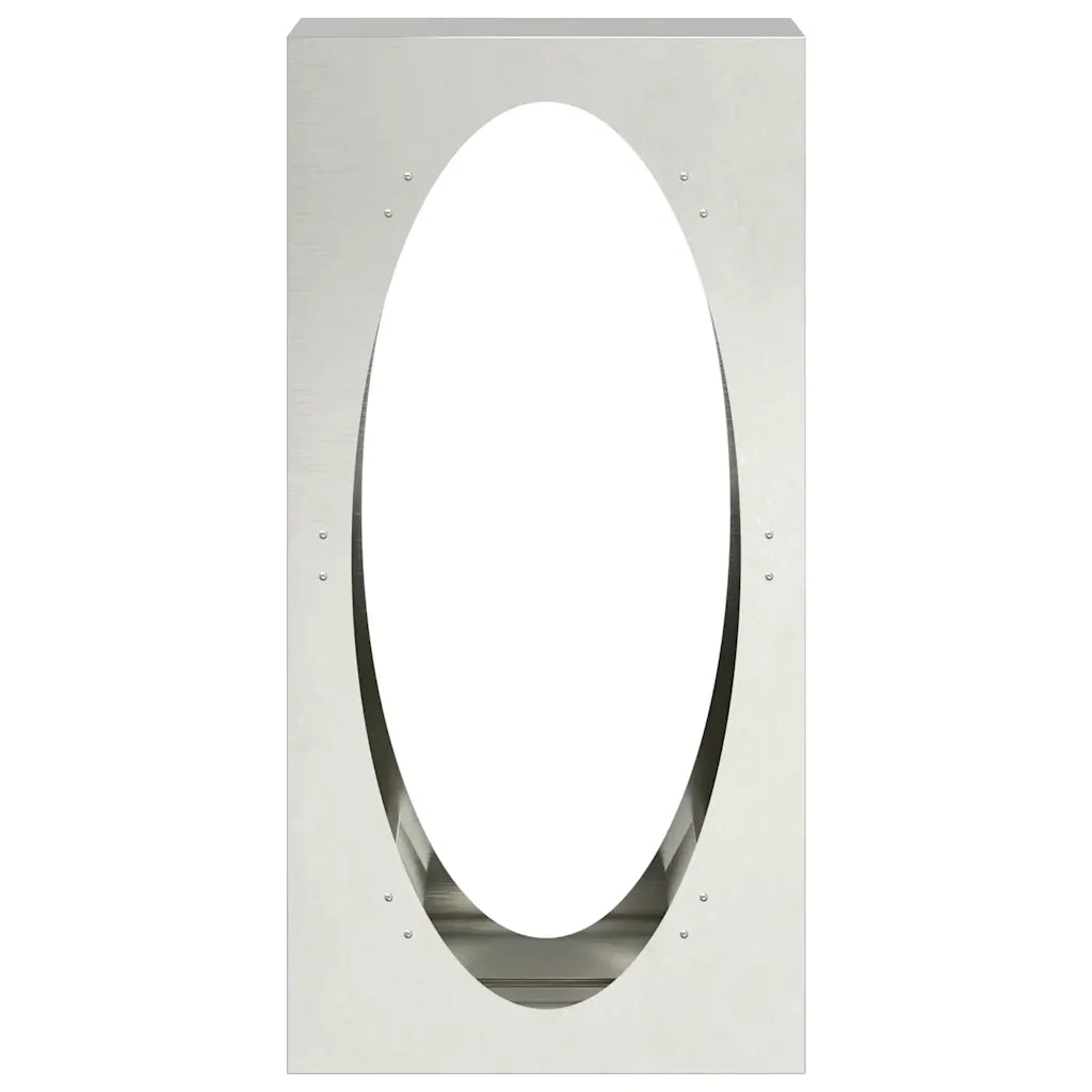 Rastrelliera per Legna da Ardere-Portalegna 50x23x100 cm in Acciaio Inox
