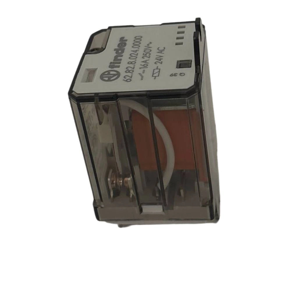Finder 62.82.8.024.0000 relè di potenza 2 contatti 16a faston25 per controllo industriale