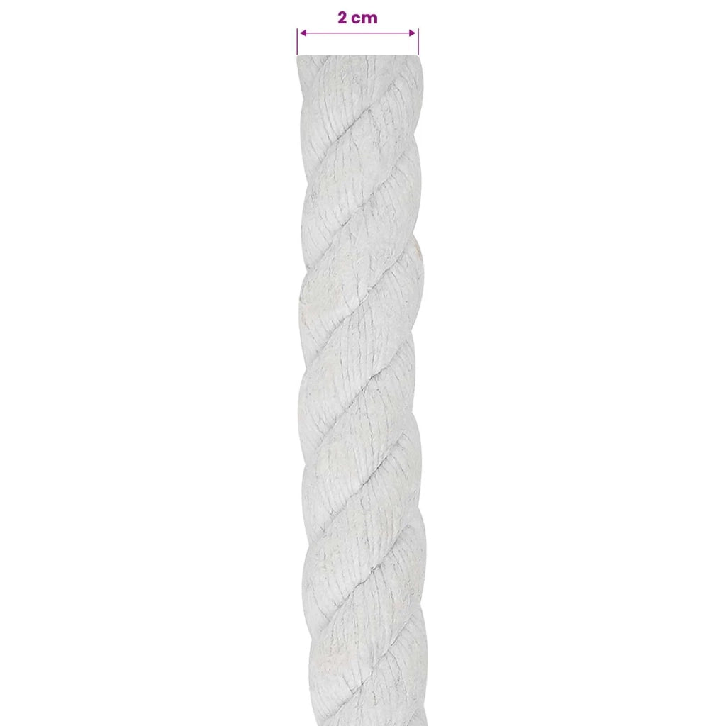 Corda Bianco 2 x 2 x 5000 cm Cotone 42011874