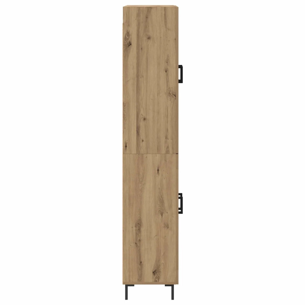 Credenza | Madia | Buffet da pranzo | Armadio da pranzo Rovere artigianale 69,5 x 34 x 180 cm