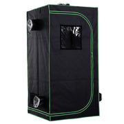 Tenda Coltivazione Idroponica Grow Box 80x80x160 cm con Cerniere Luci Illuminazione  Mylar