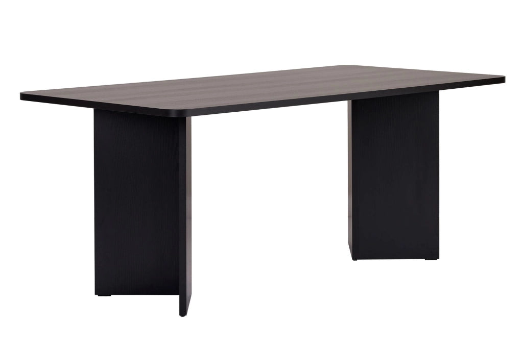 Tavolo da pranzo in legno "Linza" 180 x 90 x 75 cm - Legno nero