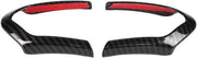 2 pezzi di fibra di carbonio per BMW F20 F22 F30 F32 F10 F06 F15 F16 - default .