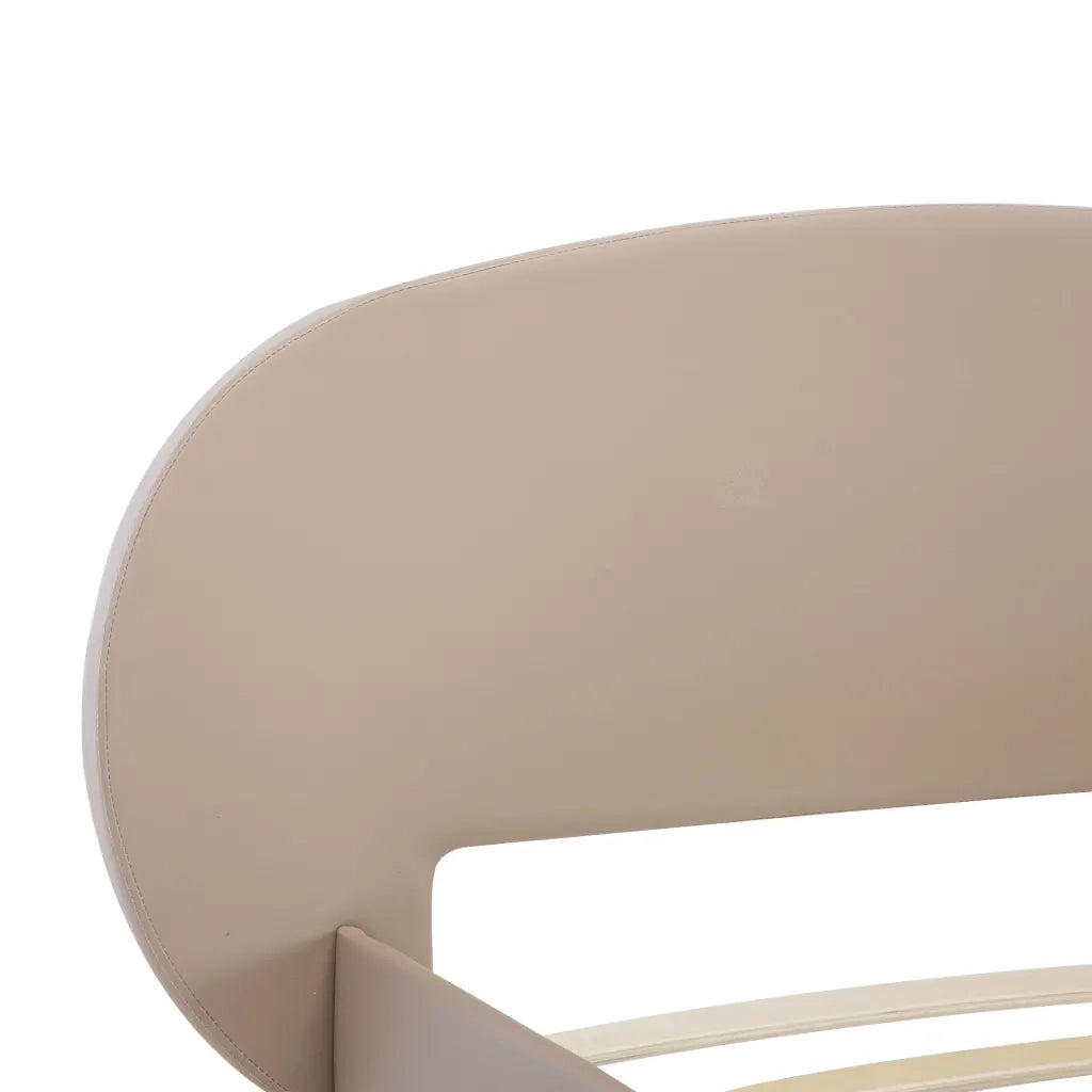 Giroletto-Struttura Letto Cappuccino in Similpelle 100x200 cm