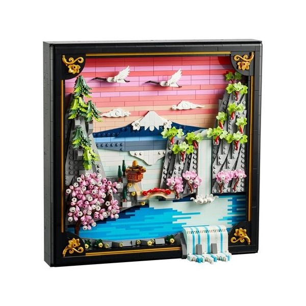 Costruzioni lego 31218 art paesaggio giapponese con ciliegi fioriti