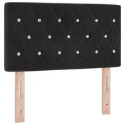 Testiera | Testata Nero 80 cm Velluto